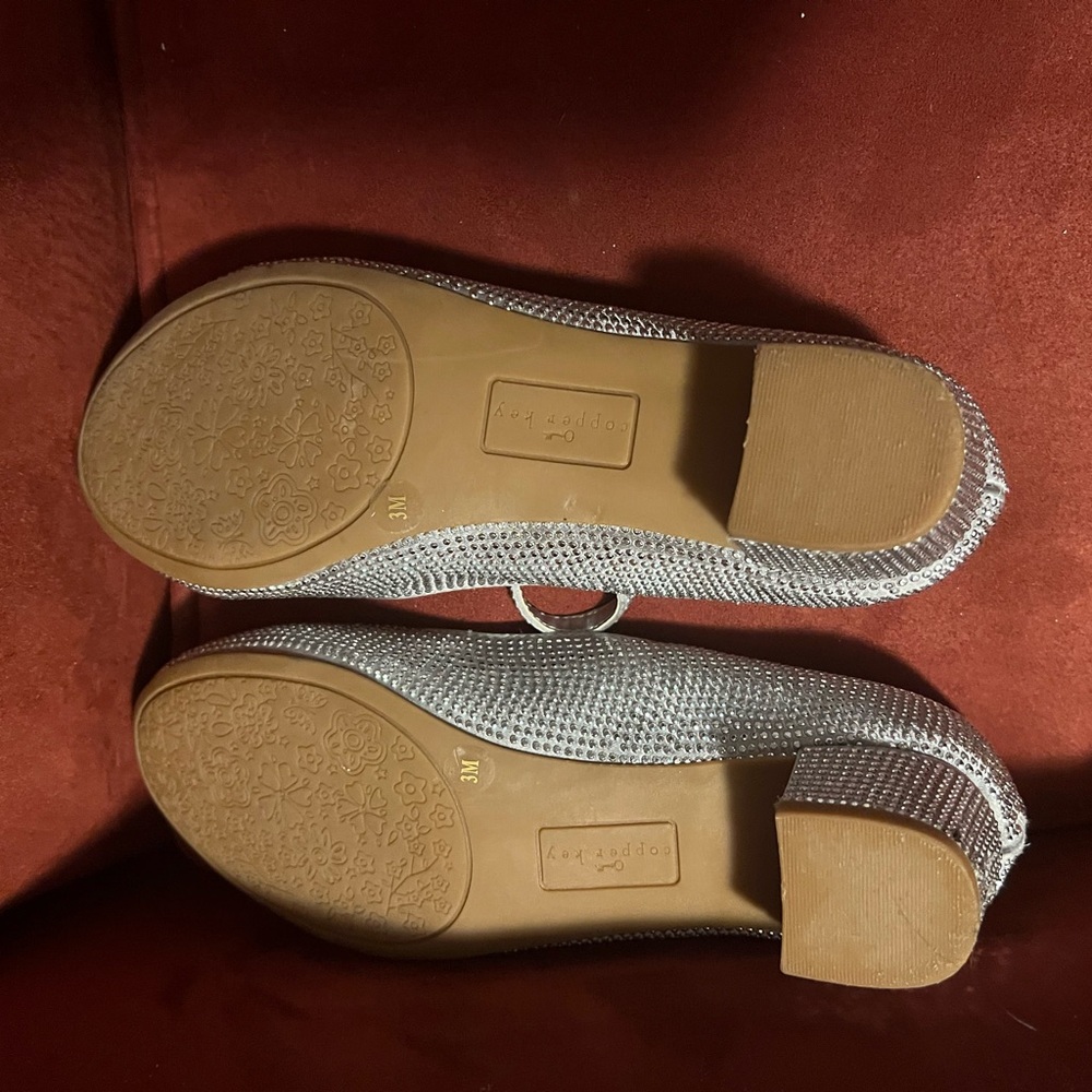 Copper Key Children’s Rhinestone Shoes - Picture 7 of 7
